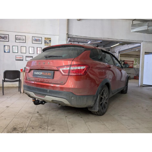 Фаркоп BERG (Фаркопы Урала )на Lada Vesta 2015-2022 Арт. U60061 SE/SW/Sport (вкл. Cross)