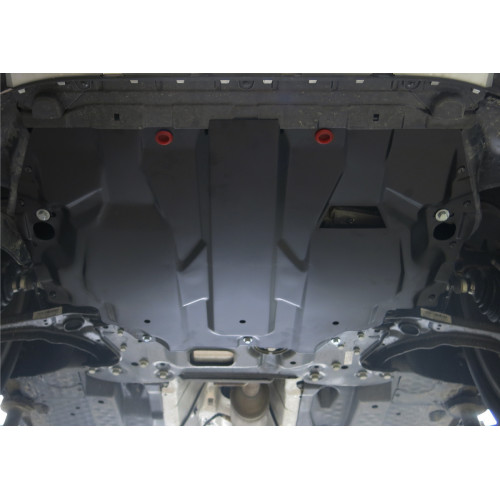 Защита Картера двигателя, КПП АвтоБроня для Volkswagen Caddy 2015-2020 IV, Сталь 45778 мм - Арт. 111.05855.1