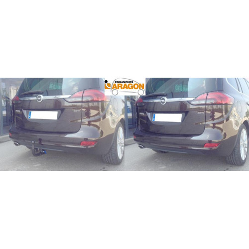 Фаркоп ARAGON на OPEL Zafira 2012–  Арт. E4519CV 