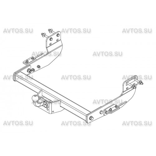 Фаркоп Avtos на FORD Ranger 2014-2018 Арт.FD 32