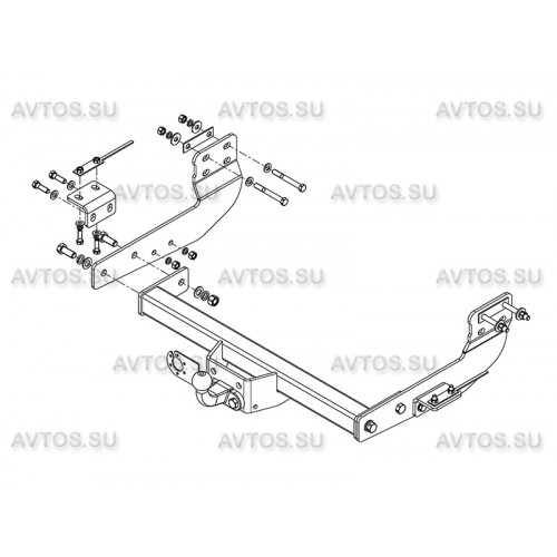 Фаркоп Avtos на FORD Ranger 2014-2018 Арт.FD 32