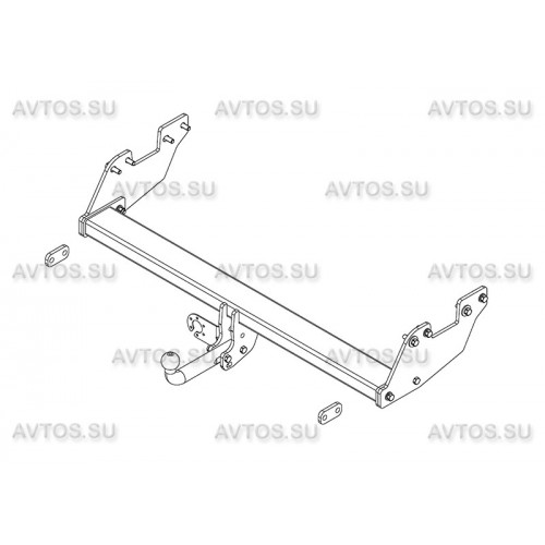 Фаркоп Avtos на TOYOTA Hilux 2015- Арт.TY 40