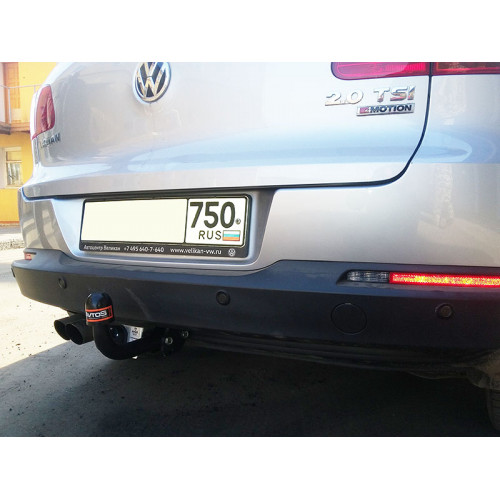 Фаркоп Avtos на VOLKSWAGEN Tiguan 2007-2016 Арт.VW 23