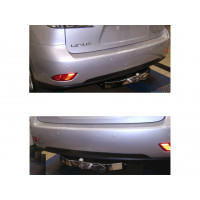 Фаркоп BALTEX на LEXUS RX 2009–2015  Арт. LS-03aNM (фаркоп с хром накладкой)